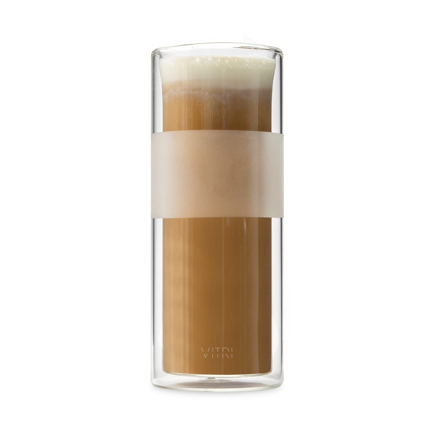 12oz Glass & Straw, 2 Sets, Clear