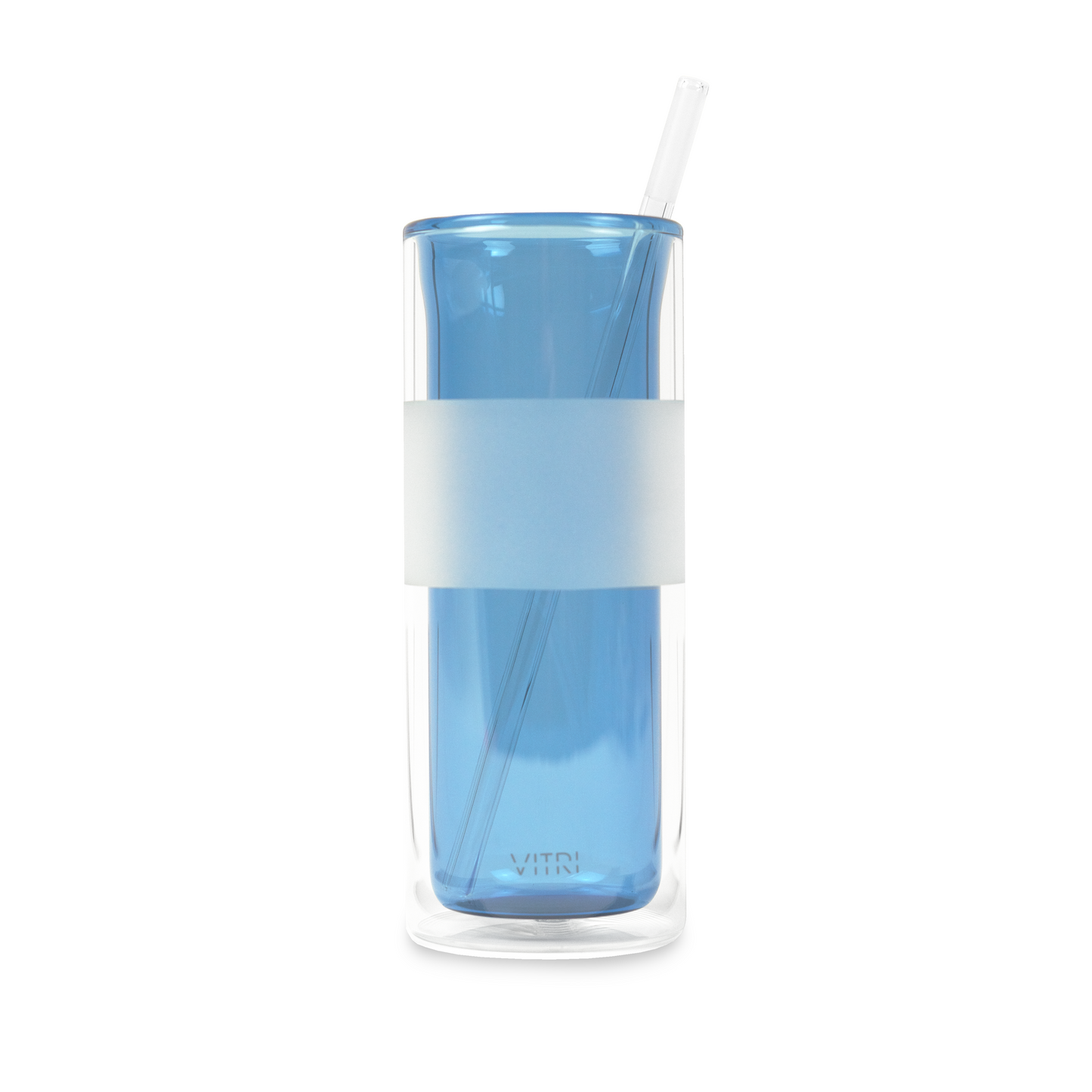 Clear Glass Straws 2 Pack
