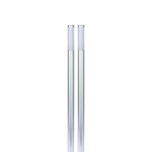 VITRI borosilicate glass straws 2-pack, in Violet