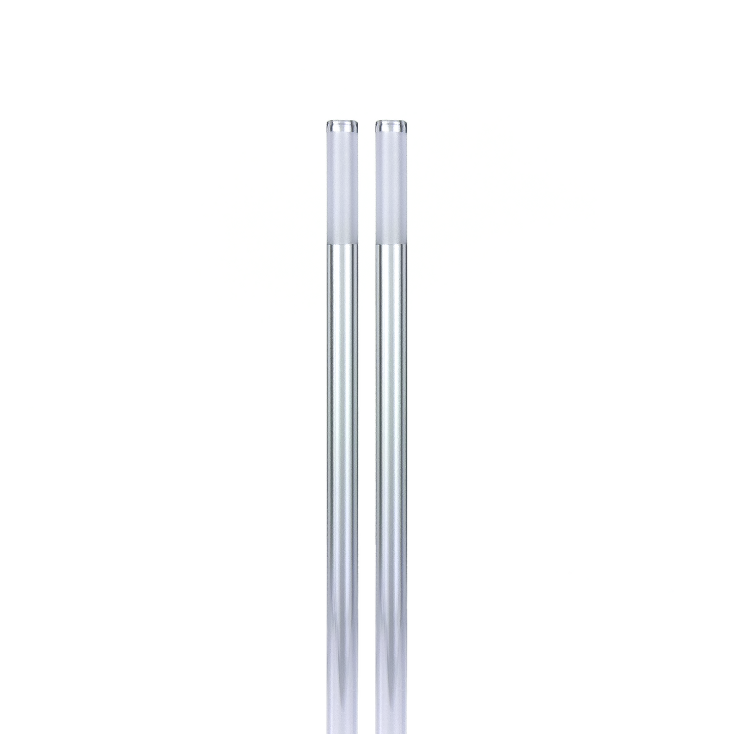 Violet Glass Straws 2 Pack