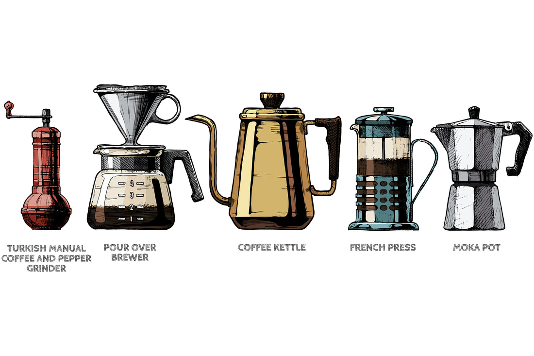 Littorary - Various Coffee-Making Apparatuses