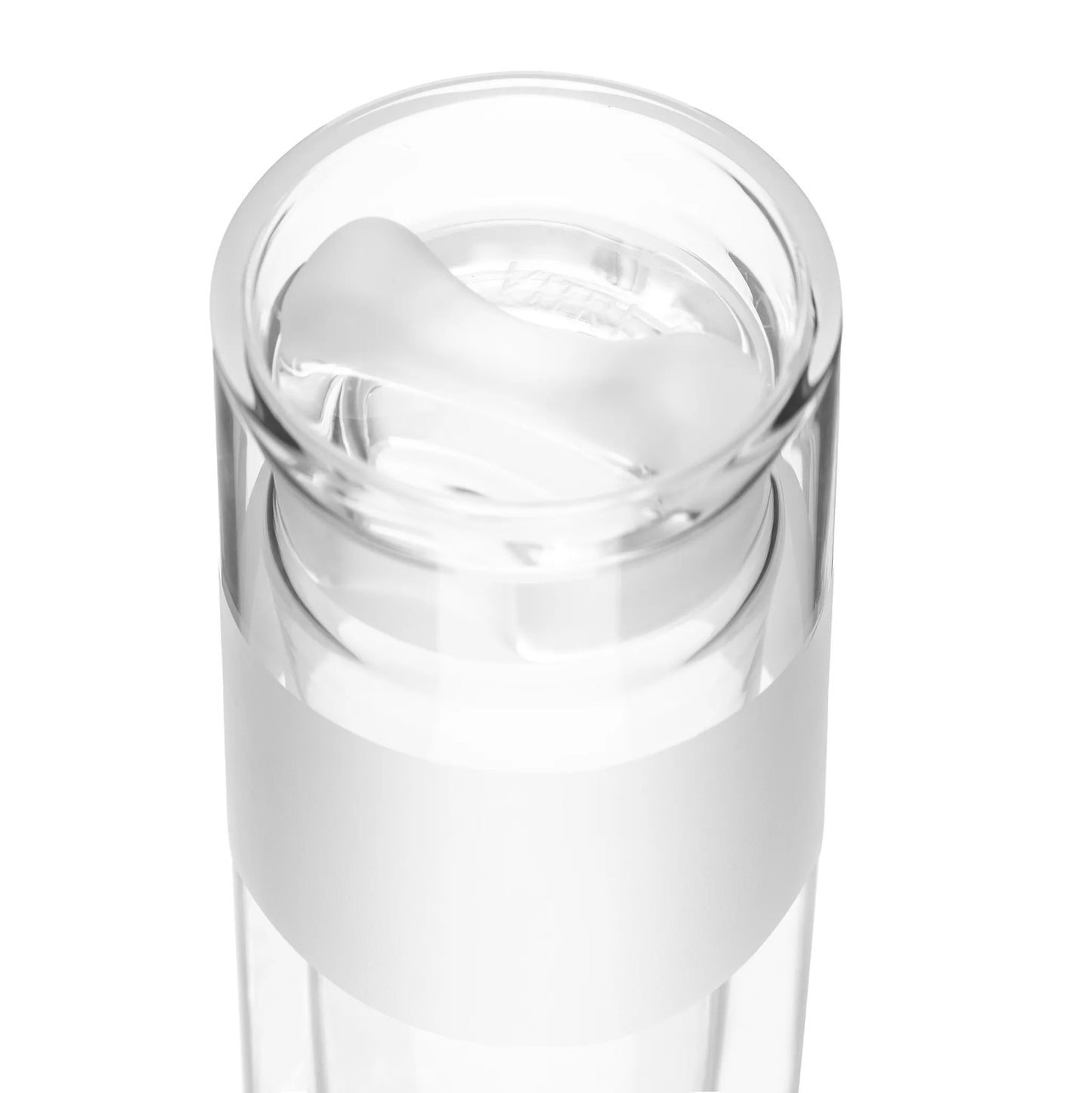 All-Glass Lidded Tumbler, 10oz, Clear