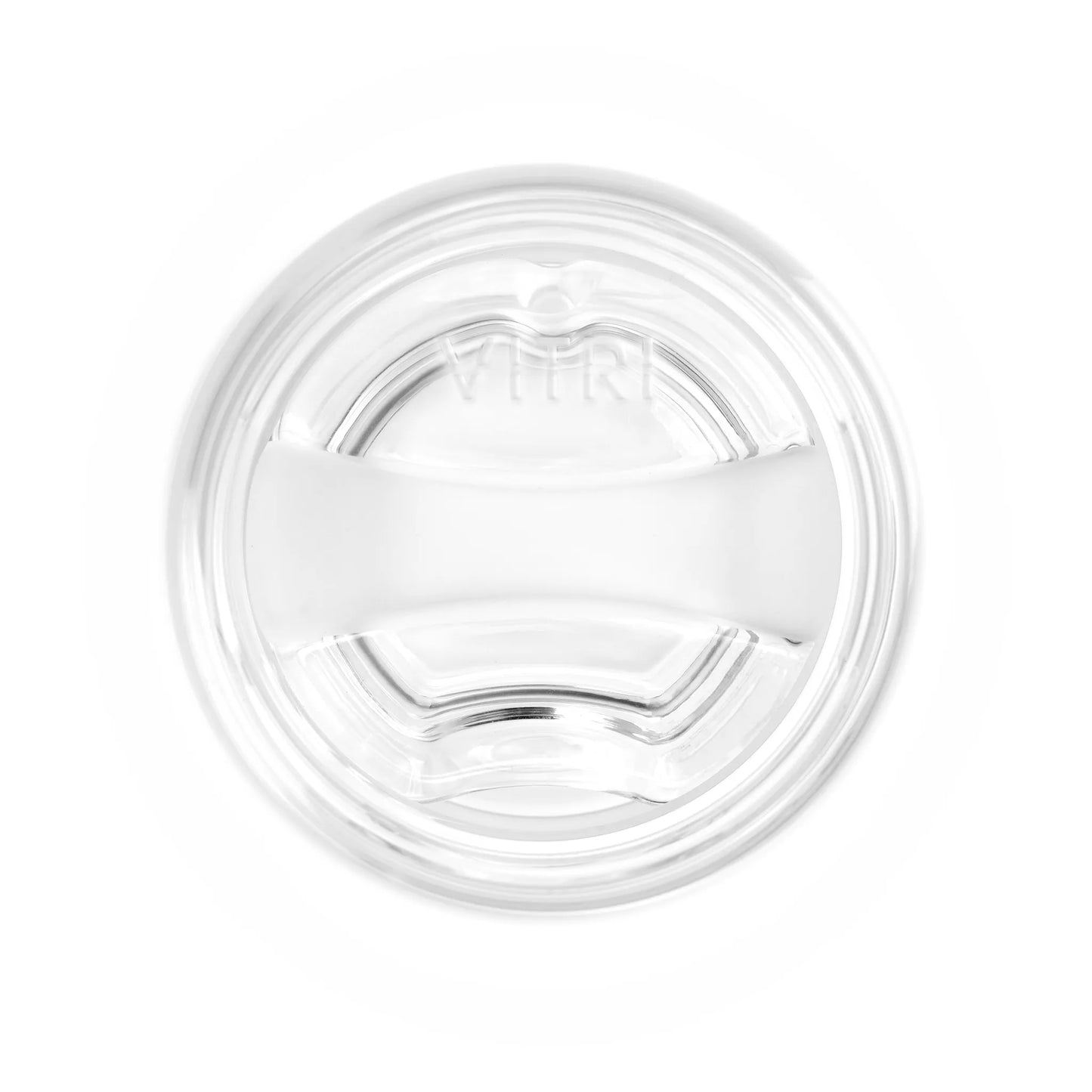 All-Glass Lidded Tumbler, 10oz, Clear